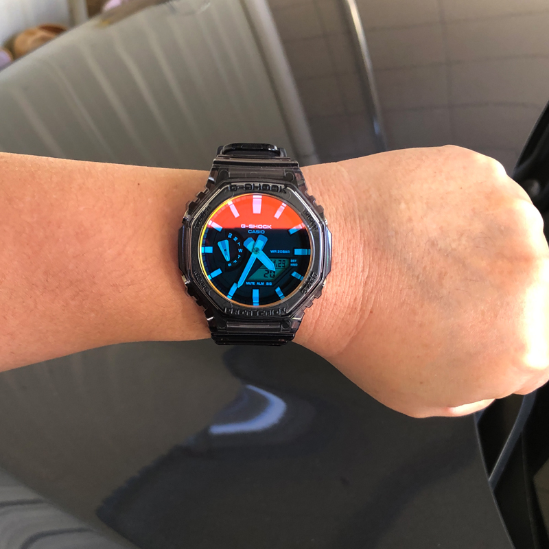 卡西欧手表 GA-2100TLS-8A/FL-8ARL-1A/1A1/FR-5A/3A 电子男腕表