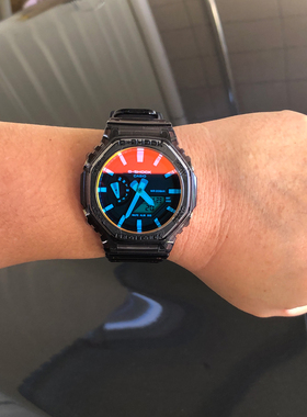 卡西欧手表 GA-2100TLS-8A/FL-8ARL-1A/1A1/FR-5A/3A 电子男腕表