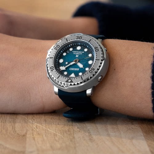 精工拯救海洋公益款潜水机械男表