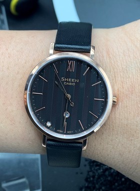 卡西欧手表Sheen SHE-4539CGL-1A/CGM-4A/M-7A/4540 石英女士腕表