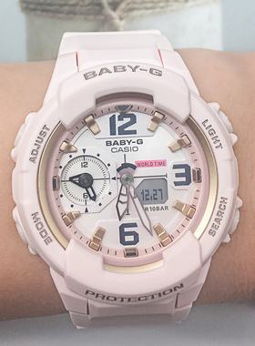 卡西欧手表 BABY-G BGA-230SC-4B/3B/7B/SA-1A/7A/PC电子运动女表
