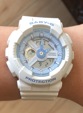 卡西欧手表BABY-G BA-110XBE-7A/4A /1A/RG /GA 运动电子女表防水