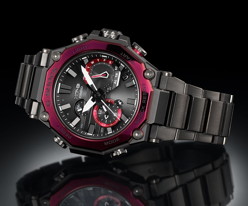 卡西欧太阳能电波蓝牙男表防水