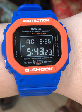 卡西欧G-SHOCK DW-5610SC-2/5600KAK21-3/OBI21-1PFN 电子男手表