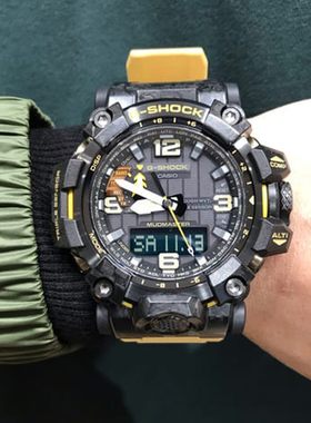 卡西欧G-SHOCK登山电波腕表防水