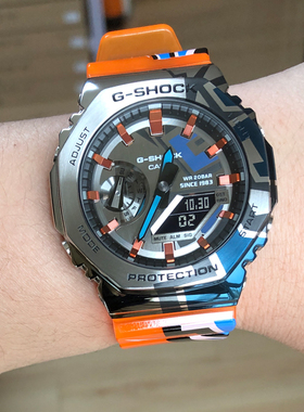 卡西欧 GM-2100SS-1A/B-3A/N-2A/MF-5A/S2100PG-1A4 电子男女手表