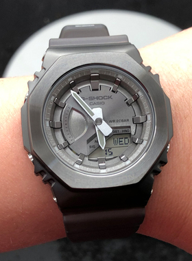 卡西欧GM-S2100MF-1A/5A/2100B-3A/4A/N-2A/PG-1A4电子防水女手表