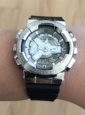 卡西欧手表GM-S110-1A/B-8A/PG/LB-2A/110-1A/B/MF电子防水男女表