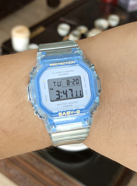 卡西欧手表电子防水运动女士腕表BGD-565SJ-2/7/9/GS-1/570BC-3/4