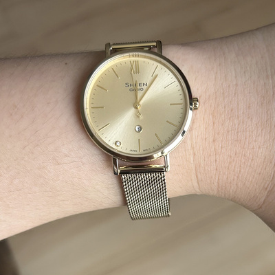 卡西欧手表SHE-4539GM-9A/CM-4A/SM-2A/4540CM-3A/CGM 石英女腕表