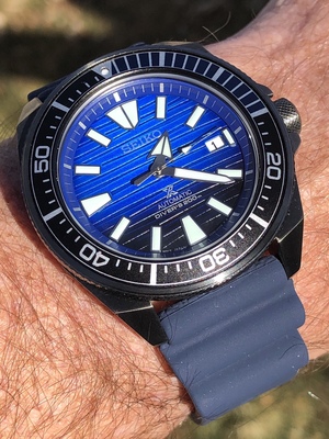 精工海洋限量潜水机械男士腕表