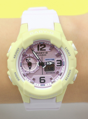 卡西欧手表 BGA-230PC-9B/6B/2B/SC-4B/3B/7B/SA-1A/7APR电子女表