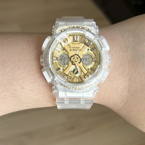 卡西欧手表GMA-S120SG-7A/TB-8A/MF-4A/S140-4A 防水运动电子男表