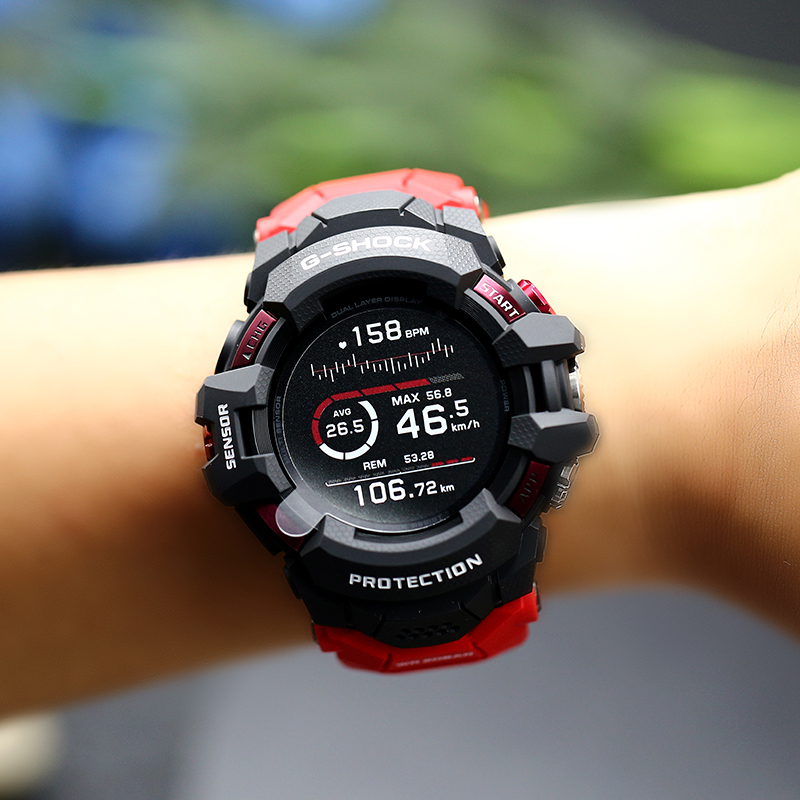 卡西欧G-SHOCK GBD/GSW-H1000-1A4/1A/1智能运动GPS蓝牙心率男表-封面