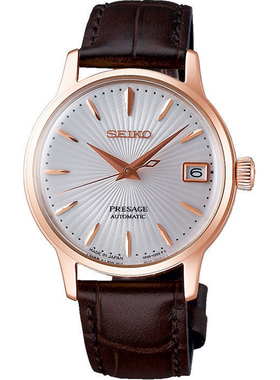 精工手表领航鸡尾酒自动机械防水女表 SRP852J1/855/837/SSA343J1