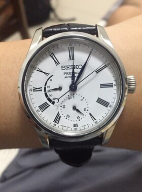 精工手表Presage SPB045J1/059J1/267J1 PRESAGE珐琅自动机械男表