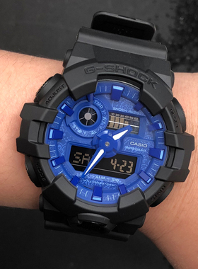 卡西欧G-SHOCK GA-700BP-1A/710GB-1A/GBX-1A4运动电子手男表防水