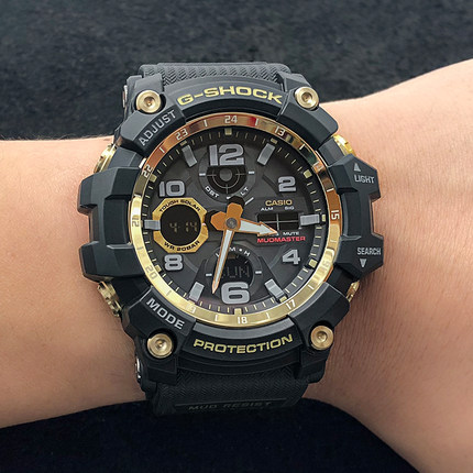 卡西欧手表 G-SHOCK GWG-100GB-1A/1A3/1A8 太阳能电波运动男表