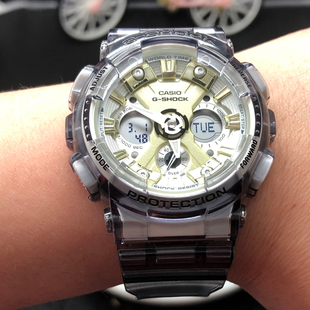 卡西欧手表G-SHOCK GMA-S120GS-8A/3A/SR-7A/S110SR 电子男士腕表