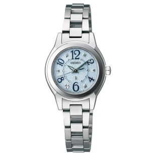 太阳能石英女表防水手表腕表日本原装 精工手表全国联保 SSVR071J