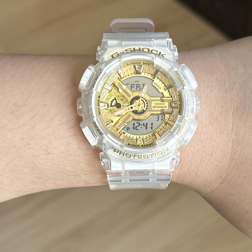 卡西欧手表GMA-S110SG-7A/S120TB-8A/MF-4A/7A2 防水运动电子男表