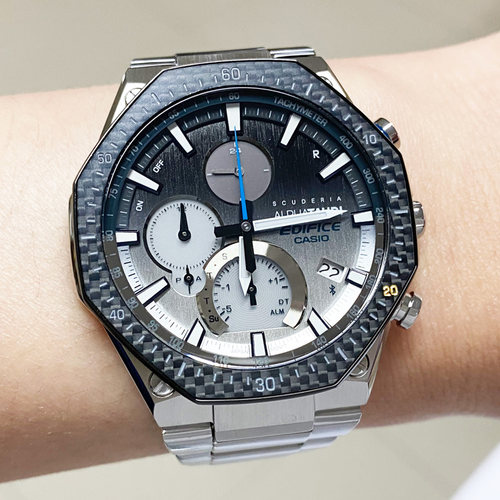 卡西欧太阳能蓝牙防水男手表