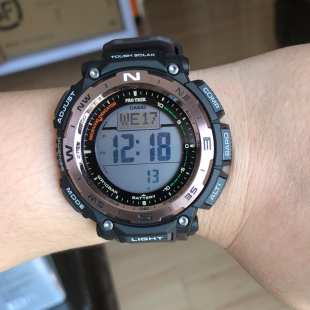 3400Y PRW 3100Y太阳能电波登山男表 卡西欧手表PROTREK