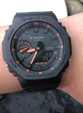 卡西欧手表 GA-2100-1A4/CA-8A/1A1/FR-5A/1A3/VB-1A电子男士腕表