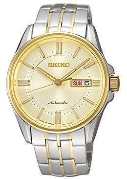 精工手表全国联保2年 SRP404J1自动上链机械男表防水手表腕表