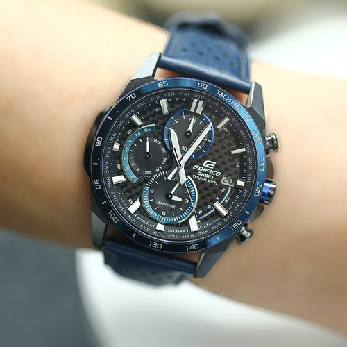 太阳能电波男表手表防水