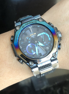 卡西欧MTG-B2000YST-1A/MTG-B3000 /MTG-B1000光能电波蓝牙男手表