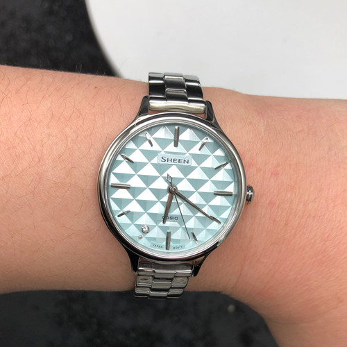 卡西欧SHE-4545D-2A/G/GL/4540CGM-4A/4539CGL-1A/M-7A石英女手表