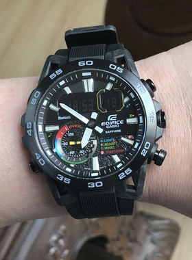 卡西欧Edifice ECB-40YMP-1A/900YDB-1B/YMP 防水蓝牙石英男手表