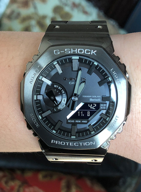 卡西欧GM-B2100BD-1A/D/GD-5A/GBM-2100A-1A2/1A3光能蓝牙男手表