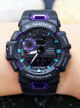 卡西欧手表G-SHOCK GBA-900-1A6/1A/CB-7A计步圈速卡路里蓝牙男表
