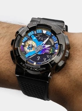 卡西欧手表GM-110B-1A/MF/G-9A/VB/BD-1A9/D-8A电子防水男表