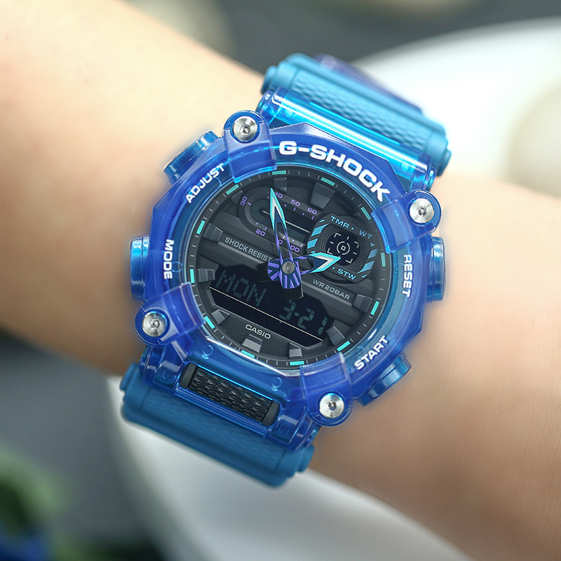 卡西欧G-SHOCK GA-900SKL-2A/7A/E-1A3/A-1A9/SKE-8A电子男腕手表