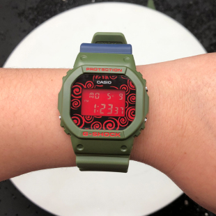 OBI21 1PFN 电子防水男手表 卡西欧DW 1火影联名款 5600KAK21