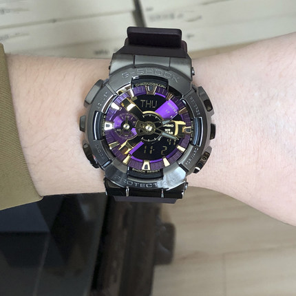 卡西欧手表GM-110CL-6A/VB/BB/B-1A/MF/S110LB-2A电子防水男腕表