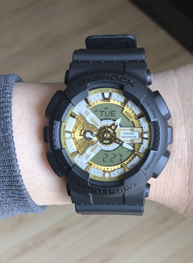 卡西欧手表GA-110CD-1A9/2/KAI22-3/Y-9A/SS-1A电子防水男士腕表