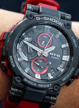 卡西欧手表G-SHOCK MTG-B1000B-1A4/D/BD/XB/XBD-1A 电波蓝牙男表