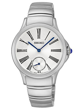 精工手表全国联保SRKZ57/56J1/SRZ391J1简洁款石英女腕表防水手表