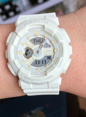 卡西欧BABY-G BA-110XSW-7APRQ/PL-7A2/7A1/XSM-2A电子防水女手表