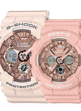 卡西欧手表 BA-110/GST-W300G/MSG-S200G/GST-400 情侣电子腕表