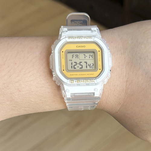 卡西欧GMD-S5600SG-7/S5610BB/DW-5600SS-1 运动电子防水女腕手表