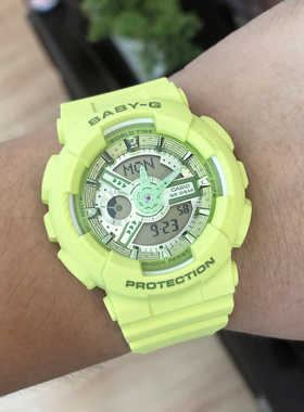 卡西欧 BA-110YK-3A/AQ-4A/XWS/FH/XTM-7A/2A电子防水女士腕手表