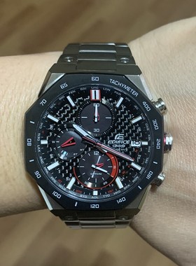 卡西欧手表Edifice EQW-A2100DB-1A/T650/A2000太阳能电波男腕表