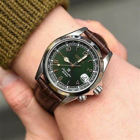 精工登山男手表机械机芯防水