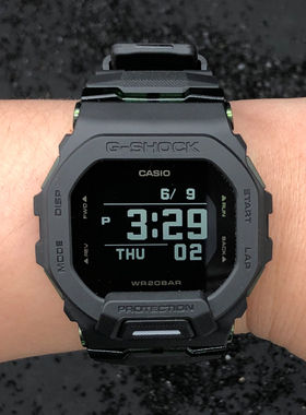 卡西欧G-SHOCK GBD-200UU-1/2/9/GBX-100NS/RD-4 蓝牙跑步男手