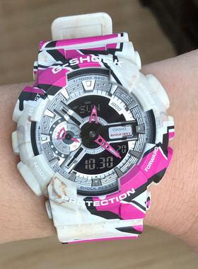 卡西欧手表GA-110SS/110CD/110TL/GL/KAI22/TLS 电子防水男士腕表